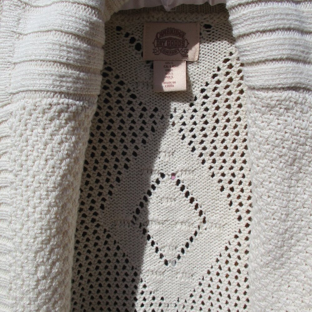 NEW Cambridge Dry Goods Open Front Cardigan NWT - Picture 5 of 7